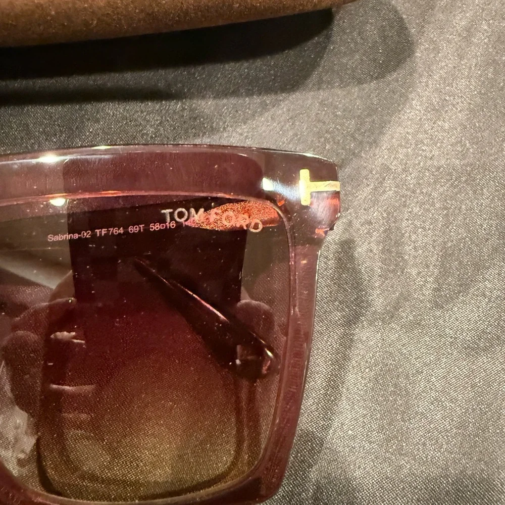Tom Ford Sabrina-02 (FT0764) sunglasses with case and dusty - Picture 6 of 15